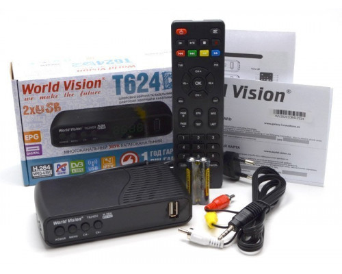 Цифровий ресивер World Vision T624D2